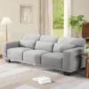 Amada 3 Seater Sofa Couch for Living Room,89" Modern Couch with Deep Seats &Wide Armrests,Comfy Sofa with Supportive Futon